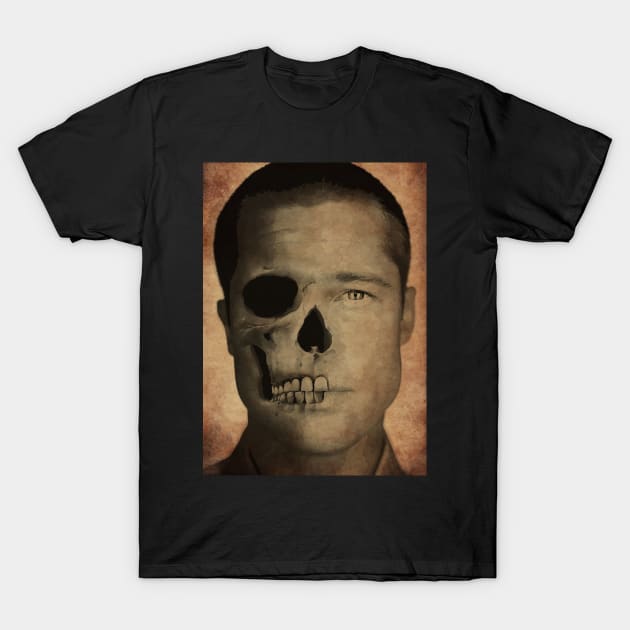 Brad Pitt T-Shirt by Durro